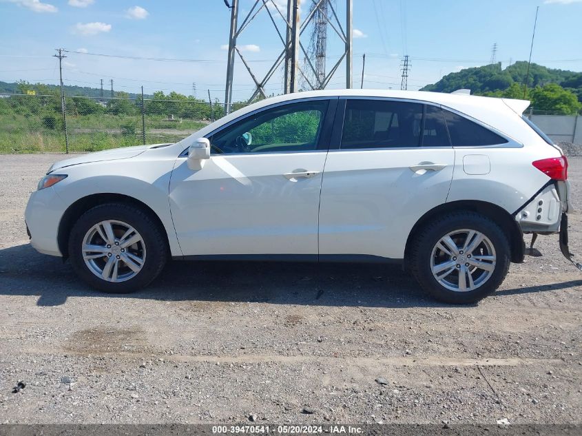 2014 Acura Rdx VIN: 5J8TB4H38EL017066 Lot: 39470541