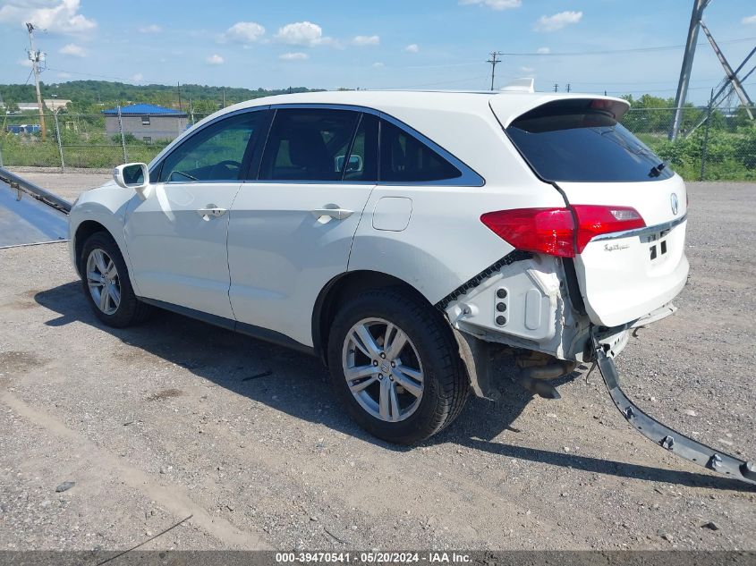 2014 Acura Rdx VIN: 5J8TB4H38EL017066 Lot: 39470541