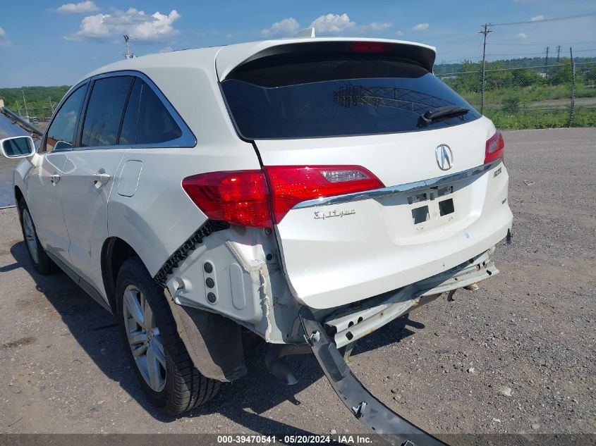 2014 Acura Rdx VIN: 5J8TB4H38EL017066 Lot: 39470541