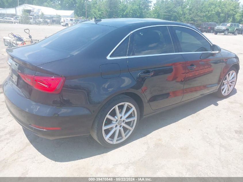 2015 Audi A3 1.8T Premium VIN: WAUACGFF3F1007265 Lot: 39470548