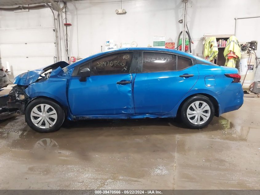 2021 Nissan Versa S 5-Speed Manual Transmission VIN: 3N1CN8BV2ML810246 Lot: 39470566