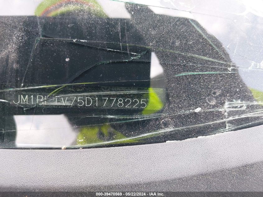 2013 Mazda Mazda3 VIN: JM1BL1V75D1778225 Lot: 39470569