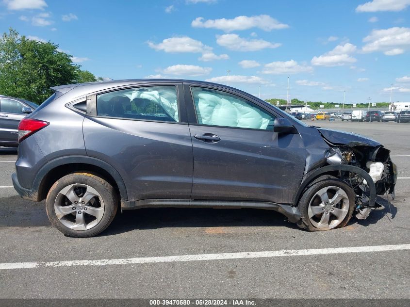 2019 Honda Hr-V Lx VIN: 3CZRU6H3XKG725045 Lot: 39470580