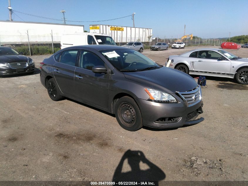 2015 NISSAN SENTRA S/SV/SR/SL - 3N1AB7AP9FL628690