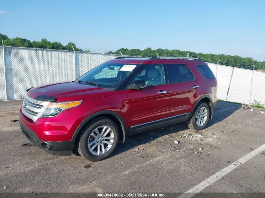 2013 Ford Explorer Xlt VIN: 1FM5K8D85DGA40713 Lot: 39470602