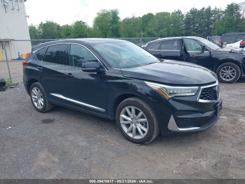 2020 Acura Rdx Standard VIN: 5J8TC2H34LL040648 Lot: 39470617