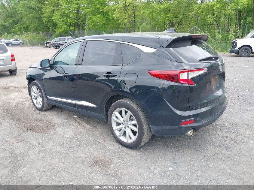 2020 Acura Rdx Standard VIN: 5J8TC2H34LL040648 Lot: 39470617