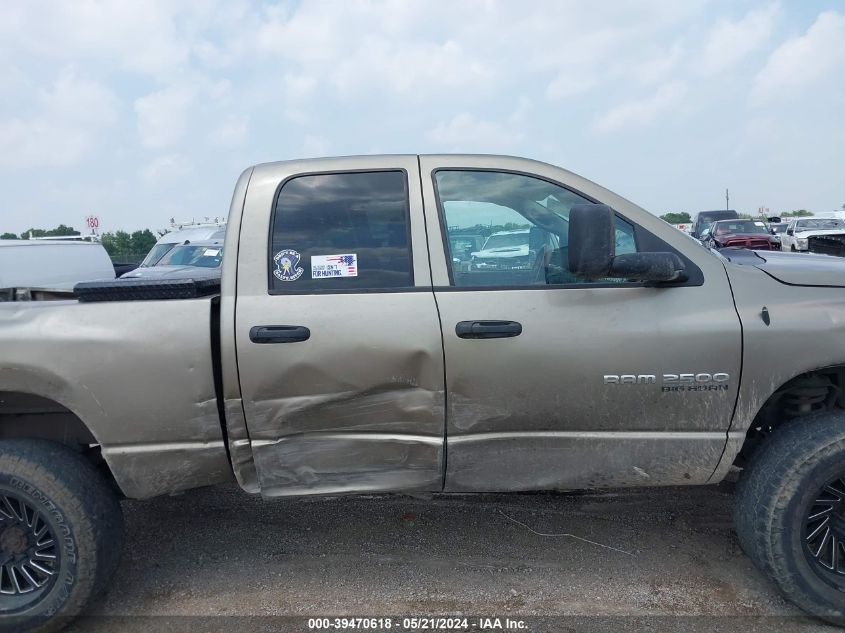 2006 Dodge Ram 2500 Slt/Trx4 Off Road/Sport/Power Wagon VIN: 3D7KS28C26G283525 Lot: 39470618