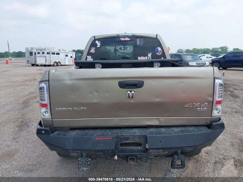 2006 Dodge Ram 2500 Slt/Trx4 Off Road/Sport/Power Wagon VIN: 3D7KS28C26G283525 Lot: 39470618