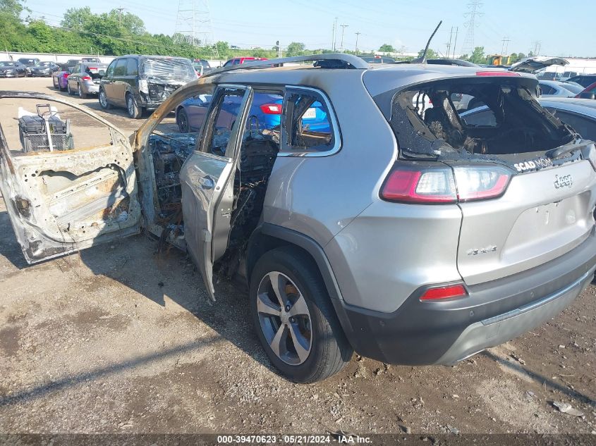 2019 Jeep Cherokee Limited 4X4 VIN: 1C4PJMDN8KD194328 Lot: 39470623