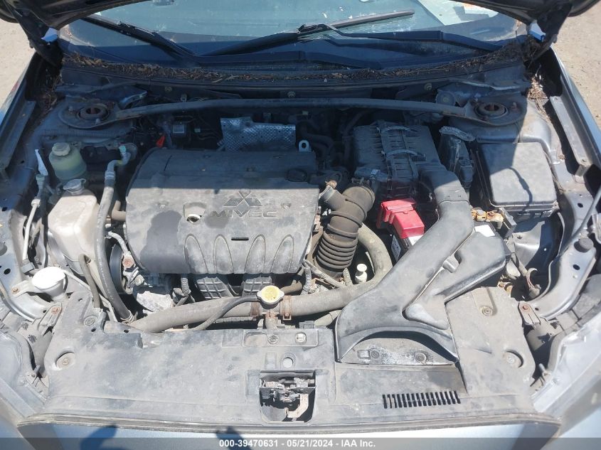 2011 Mitsubishi Lancer Gts VIN: JA32U8FW3BU039781 Lot: 39470631