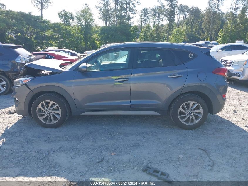 2018 Hyundai Tucson Sel VIN: KM8J33A44JU692848 Lot: 39470634