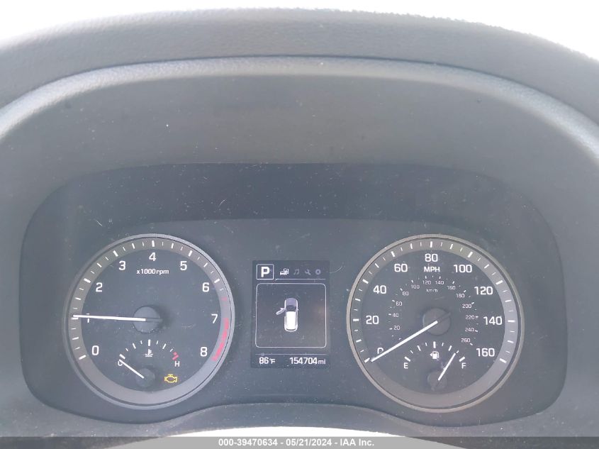 2018 Hyundai Tucson Sel VIN: KM8J33A44JU692848 Lot: 39470634