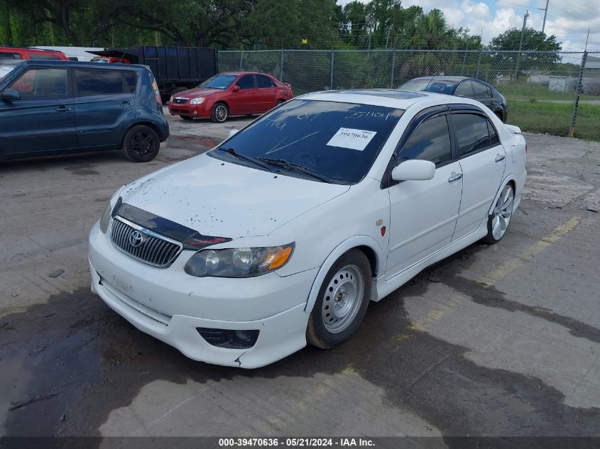 2004 Toyota Corolla S VIN: 2T1BR32E94C251104 Lot: 39470636