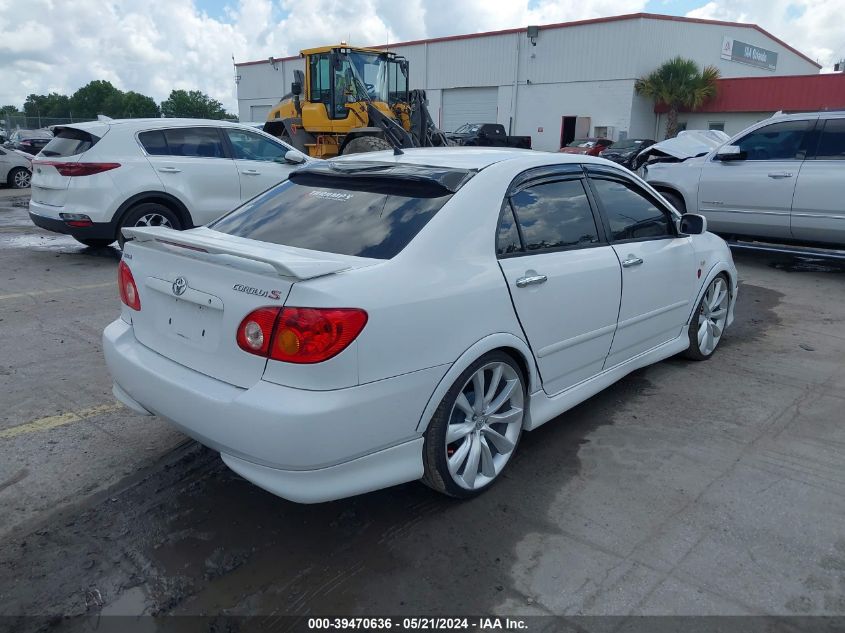 2004 Toyota Corolla S VIN: 2T1BR32E94C251104 Lot: 39470636