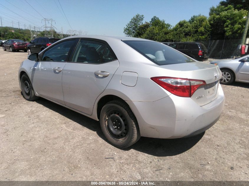 2014 Toyota Corolla Le VIN: 2T1BURHE4EC043576 Lot: 39470638