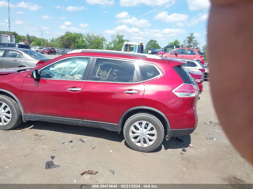 2016 Nissan Rogue S VIN: JN8AT2MT0GW004766 Lot: 39470645