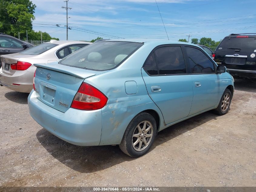 2002 Toyota Prius VIN: JT2BK12U820069135 Lot: 39470646