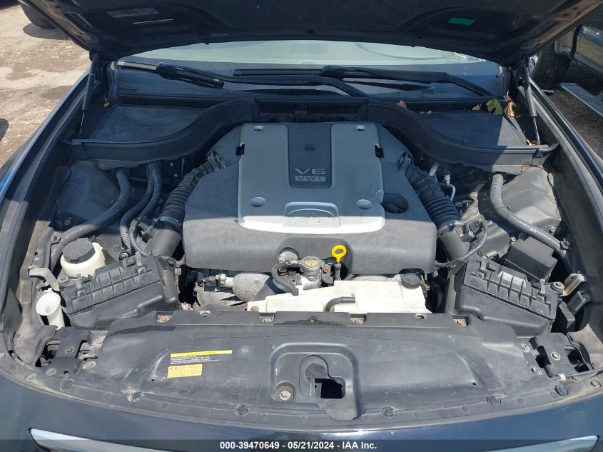 2012 Infiniti G37X VIN: JN1CV6AR7CM972211 Lot: 39470649
