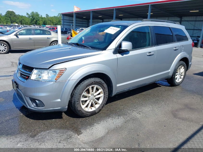 2015 Dodge Journey Sxt VIN: 3C4PDCBG2FT599283 Lot: 39470650