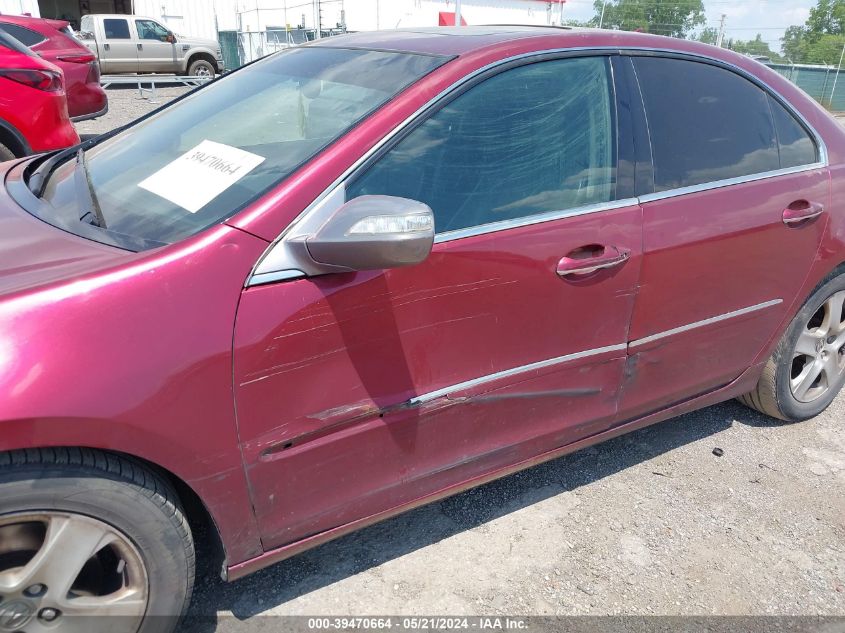 2005 Acura Rl 3.5 VIN: JH4KB16555C011687 Lot: 39470664