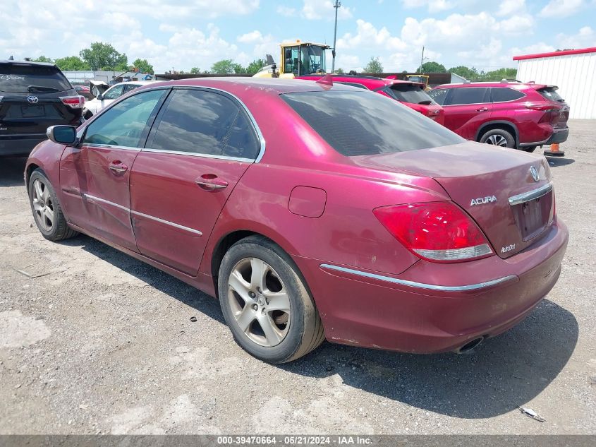 2005 Acura Rl 3.5 VIN: JH4KB16555C011687 Lot: 39470664