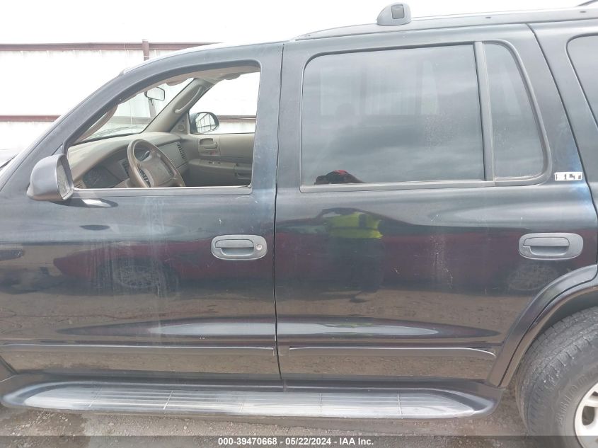 2002 Dodge Durango Slt VIN: 1B4HR48NX2F208187 Lot: 39470668