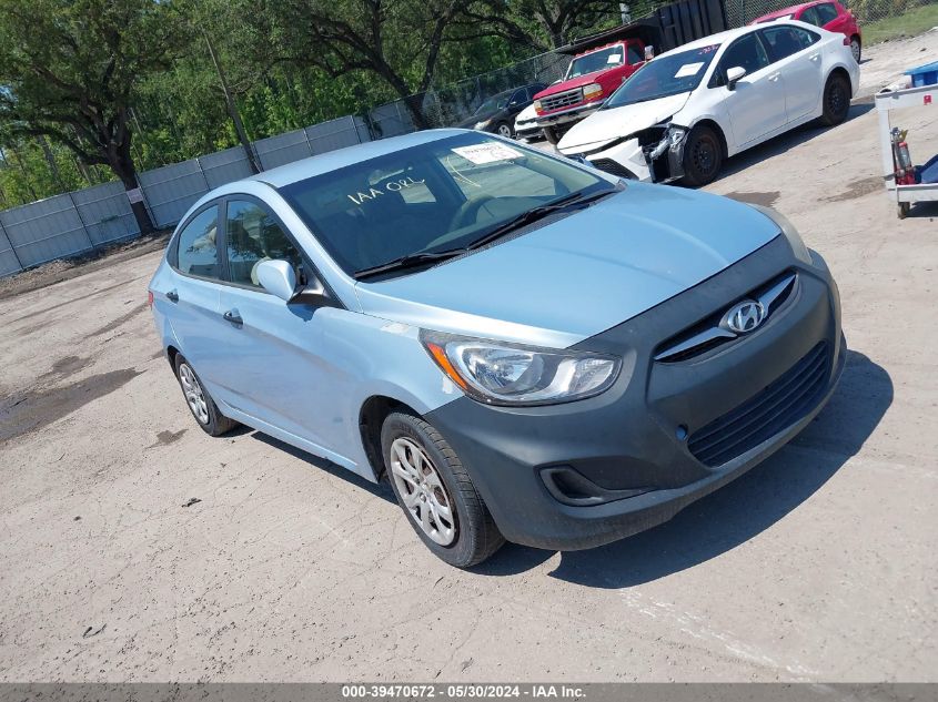 2012 Hyundai Accent Gls VIN: KMHCT4AE9CU095608 Lot: 39470672