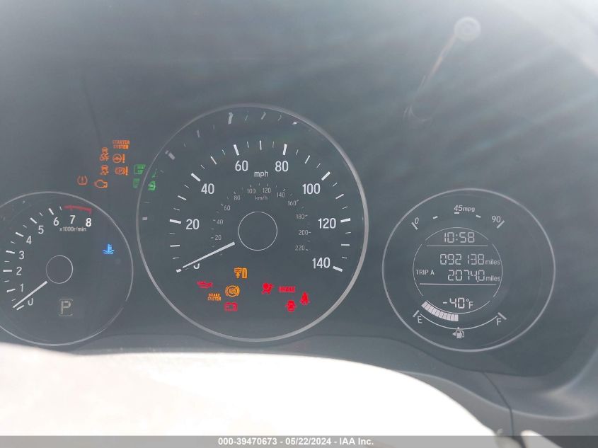 2018 HONDA HR-V EX - 3CZRU6H53JM723574