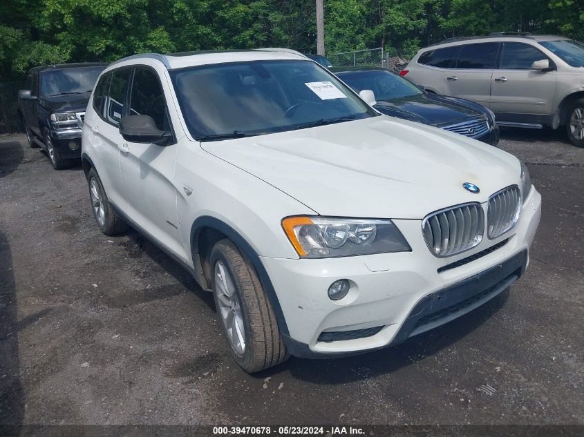 2013 BMW X3 xDrive28I VIN: 5UXWX9C54D0A17456 Lot: 39470678