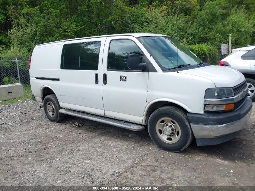 2019 Chevrolet Express 2500 Work Van VIN: 1GCWGAFG1K1209888 Lot: 39470690