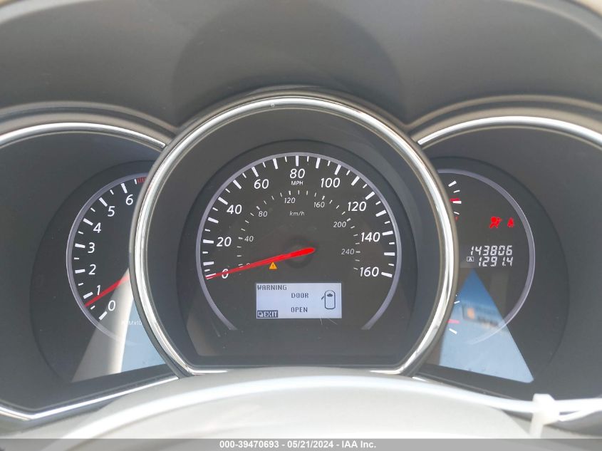 2012 Nissan Murano Le VIN: JN8AZ1MW8CW239655 Lot: 39470693