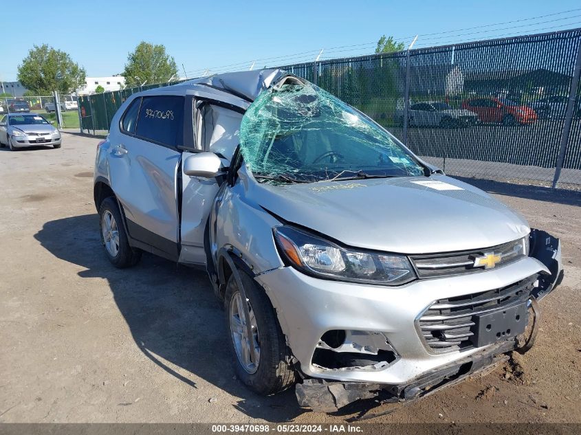 2021 Chevrolet Trax Fwd Ls VIN: KL7CJKSB1MB302781 Lot: 39470698