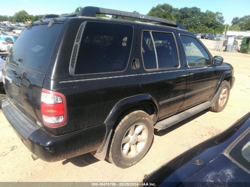 2004 Nissan Pathfinder Se VIN: JN8DR09X34W807627 Lot: 39470706