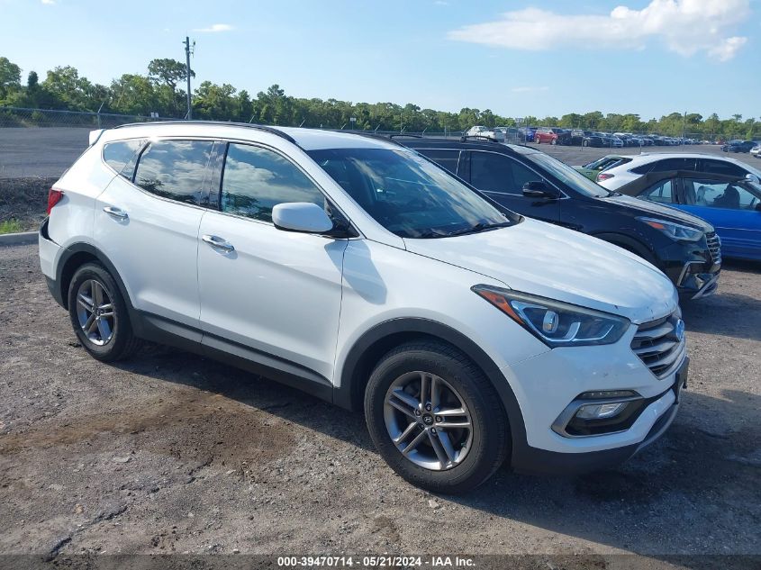 2017 Hyundai Santa Fe Sport 2.4L VIN: 5XYZU3LB2HG445680 Lot: 39470714