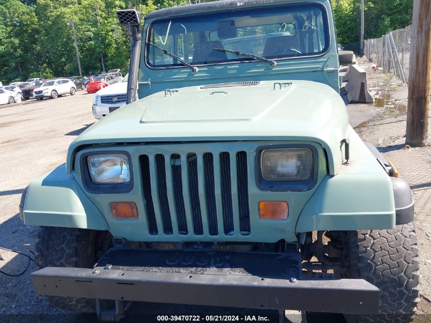 1992 Jeep Wrangler / Yj VIN: 2J4FY29SXNJ507934 Lot: 39470722