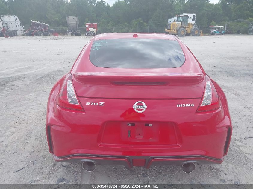 2018 Nissan 370Z Nismo Tech VIN: JN1AZ4EH3JM570118 Lot: 39470724