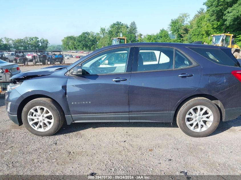 2018 Chevrolet Equinox Ls VIN: 3GNAXHEV7JS503187 Lot: 39470730