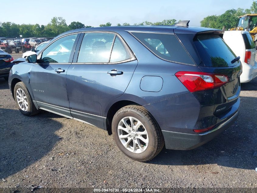 2018 Chevrolet Equinox Ls VIN: 3GNAXHEV7JS503187 Lot: 39470730