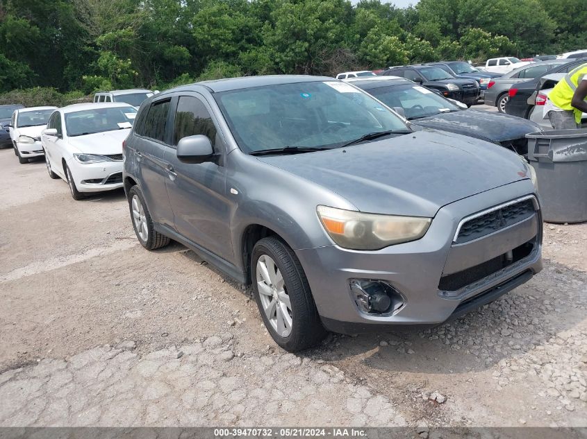 2014 Mitsubishi Outlander Sport Es VIN: 4A4AP3AU2EE022345 Lot: 39470732