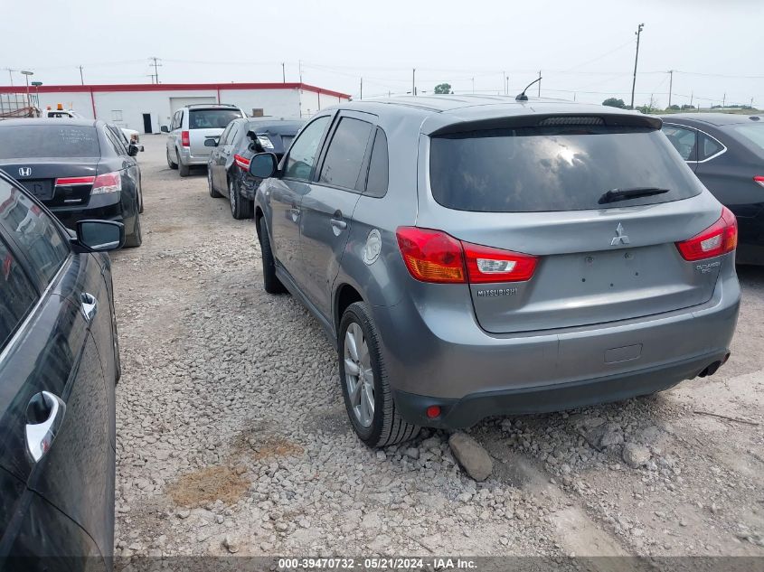 2014 Mitsubishi Outlander Sport Es VIN: 4A4AP3AU2EE022345 Lot: 39470732