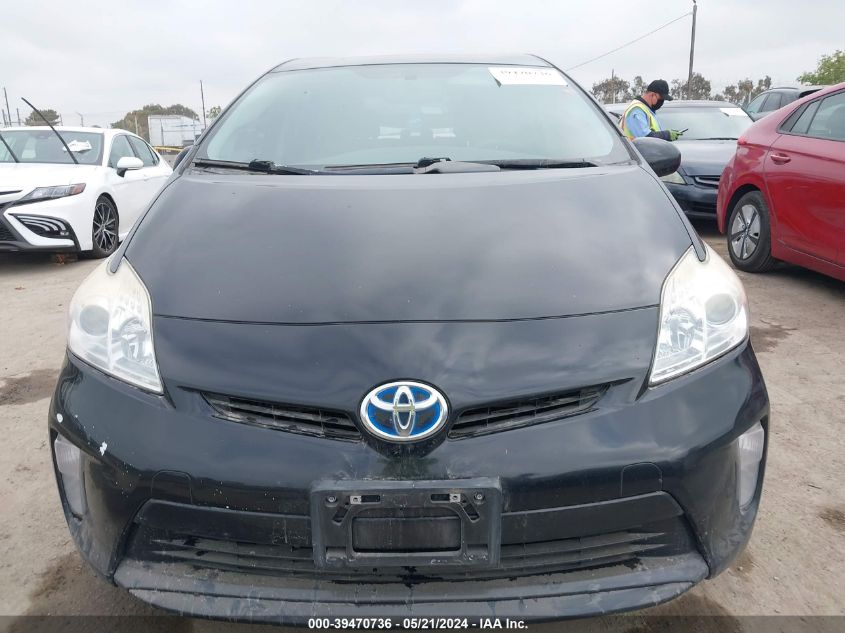 2015 Toyota Prius Three VIN: JTDKN3DU9F1902559 Lot: 39470736