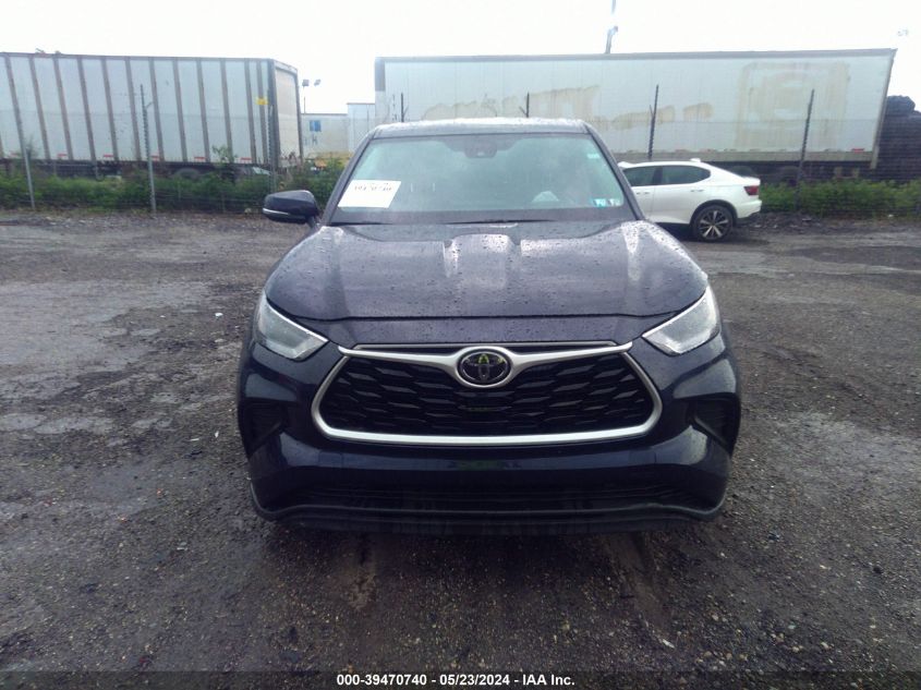 5TDCZRBH1MS527798 2021 Toyota Highlander L