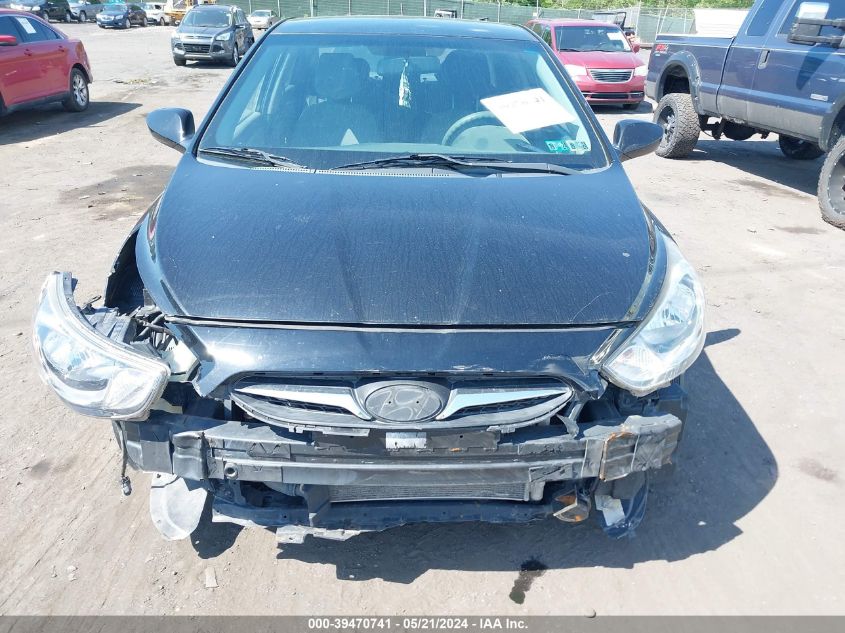 2012 Hyundai Accent Gls VIN: KMHCU4AE9CU264295 Lot: 39470741