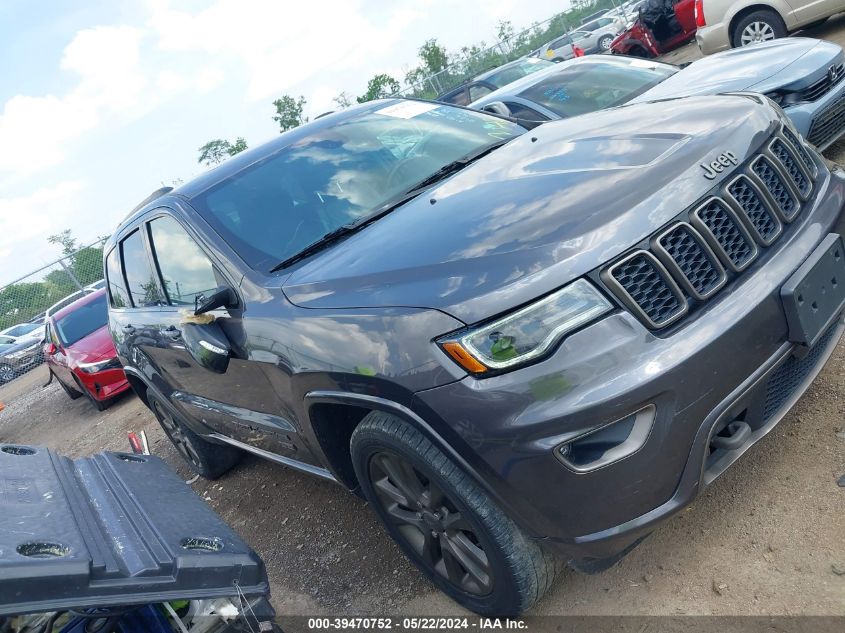 2016 Jeep Grand Cherokee Limited 75Th Anniversary VIN: 1C4RJFBG5GC498982 Lot: 39470752