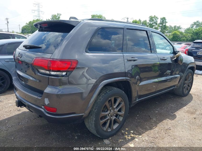 2016 Jeep Grand Cherokee Limited 75Th Anniversary VIN: 1C4RJFBG5GC498982 Lot: 39470752