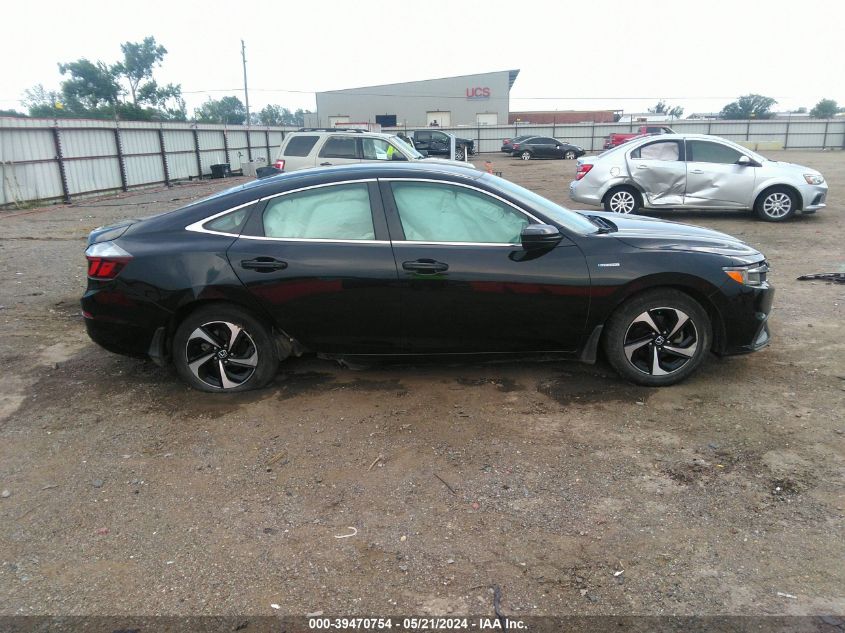 2022 Honda Insight Ex VIN: 19XZE4F59NE005487 Lot: 39470754