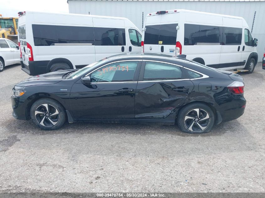 2022 Honda Insight Ex VIN: 19XZE4F59NE005487 Lot: 39470754