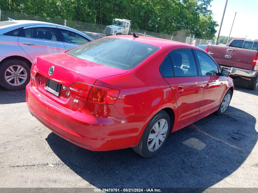 2014 Volkswagen Jetta Se VIN: 3VWD17AJ9EM413048 Lot: 39470761