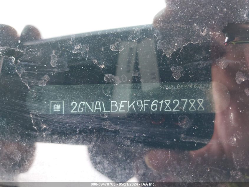 2015 Chevrolet Equinox 1Lt VIN: 2GNALBEK9F6182788 Lot: 39470763